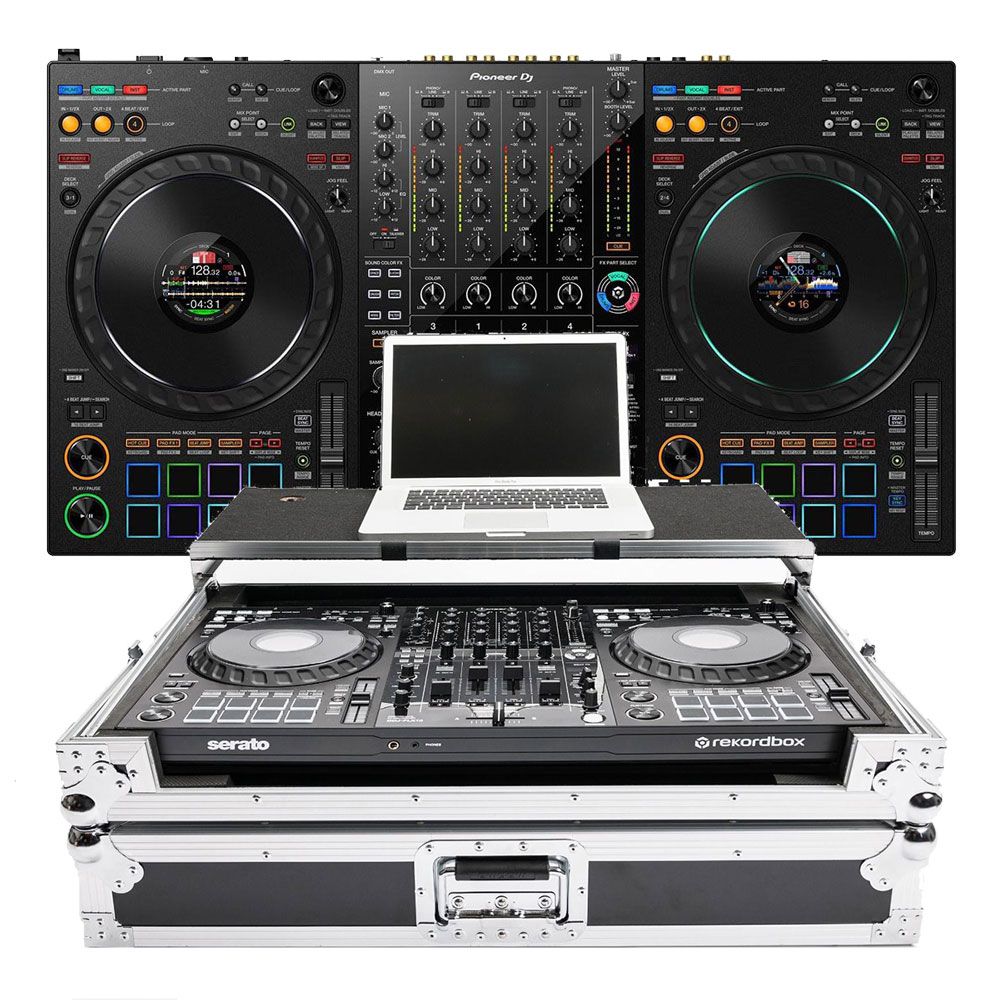 Pioneer dj ddj-flx 10 for serato dj & rekordbox with hard carrying case