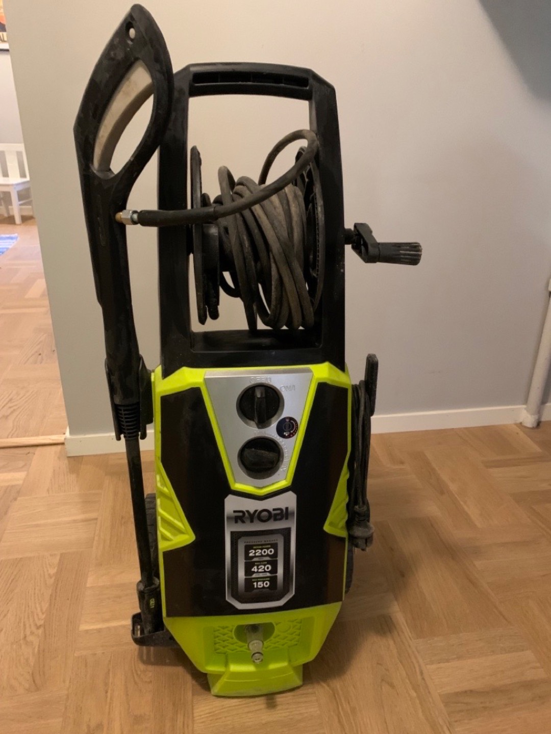 Ryobi högtryckstvätt 2200 w