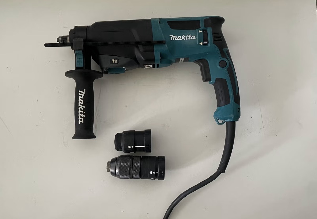 Makita borrhammare – sds-plus med snabbchuck