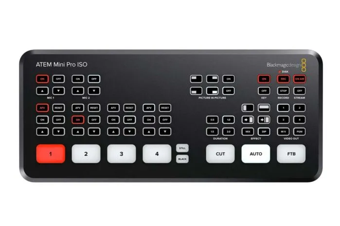 Blackmagic atem mini pro iso - brand new