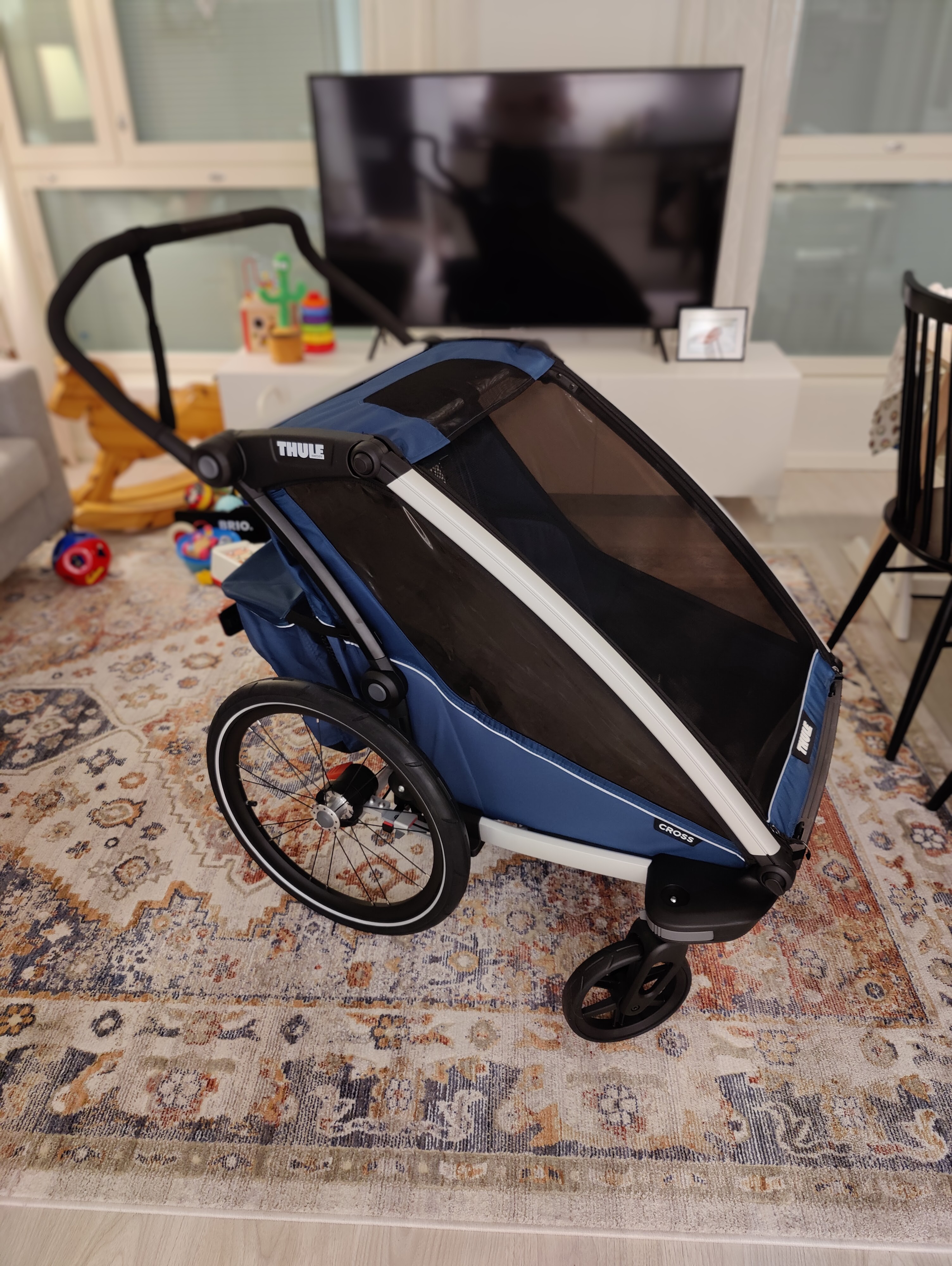 Thule chariot cross 2 pyöräperäkärry / juoksurattaat