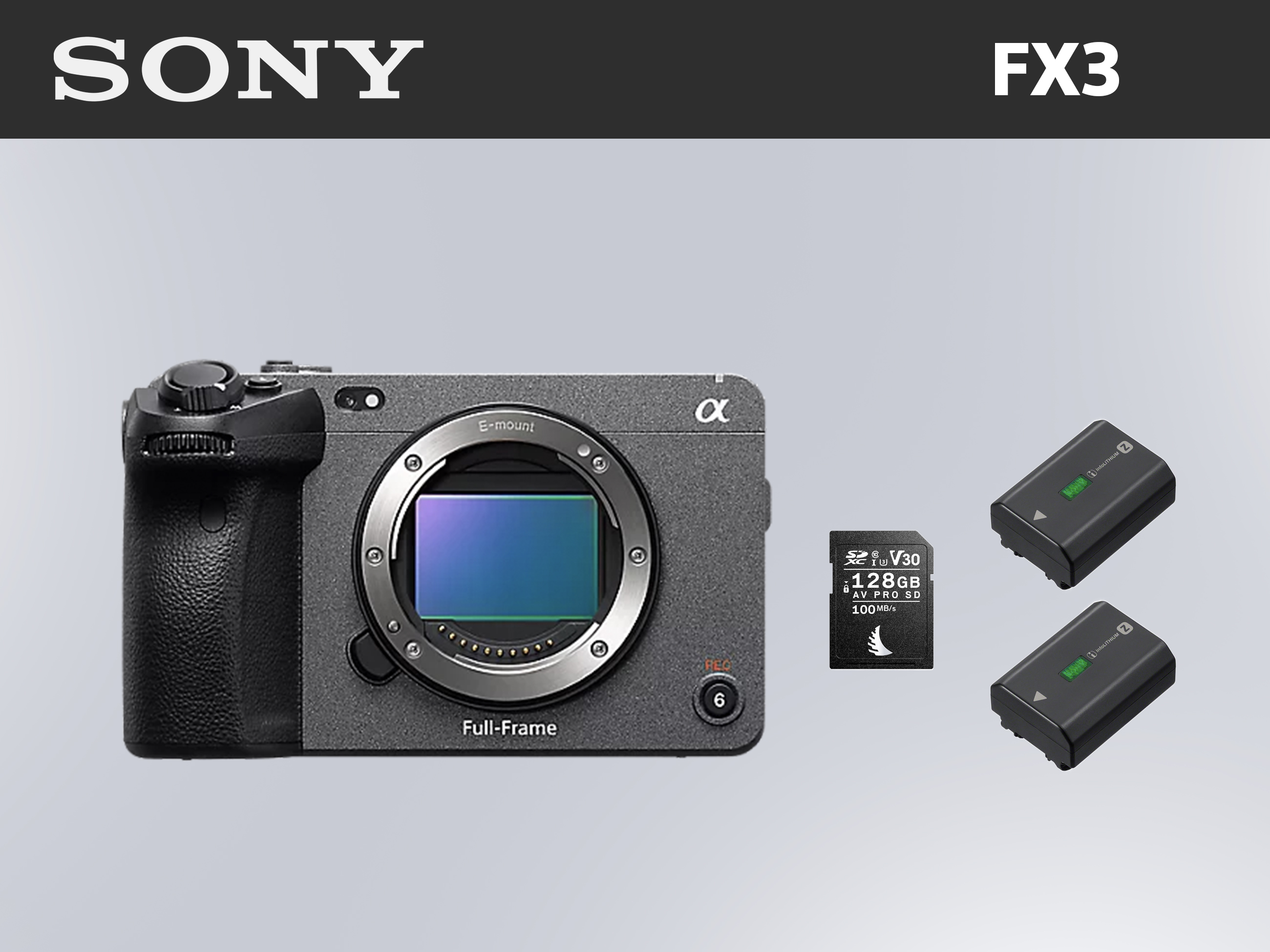 Sony fx3 body | sony xlr handle | titla cage with handle and more!