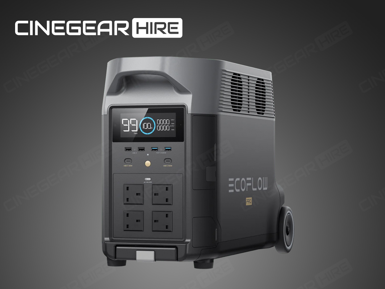 Ecoflow delta pro 3600wh portable power station