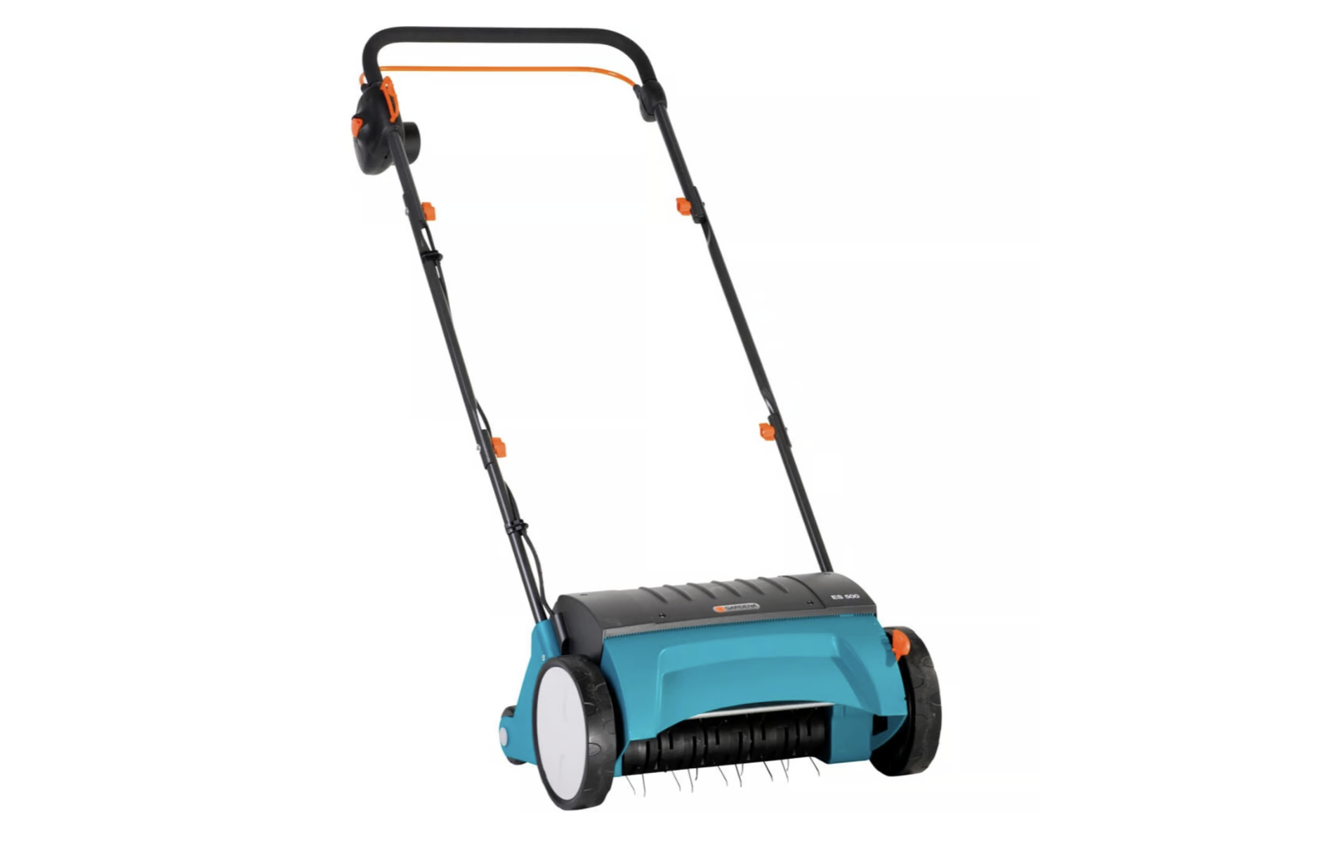 Vertikalskjærer/plenlufter med oppsamler