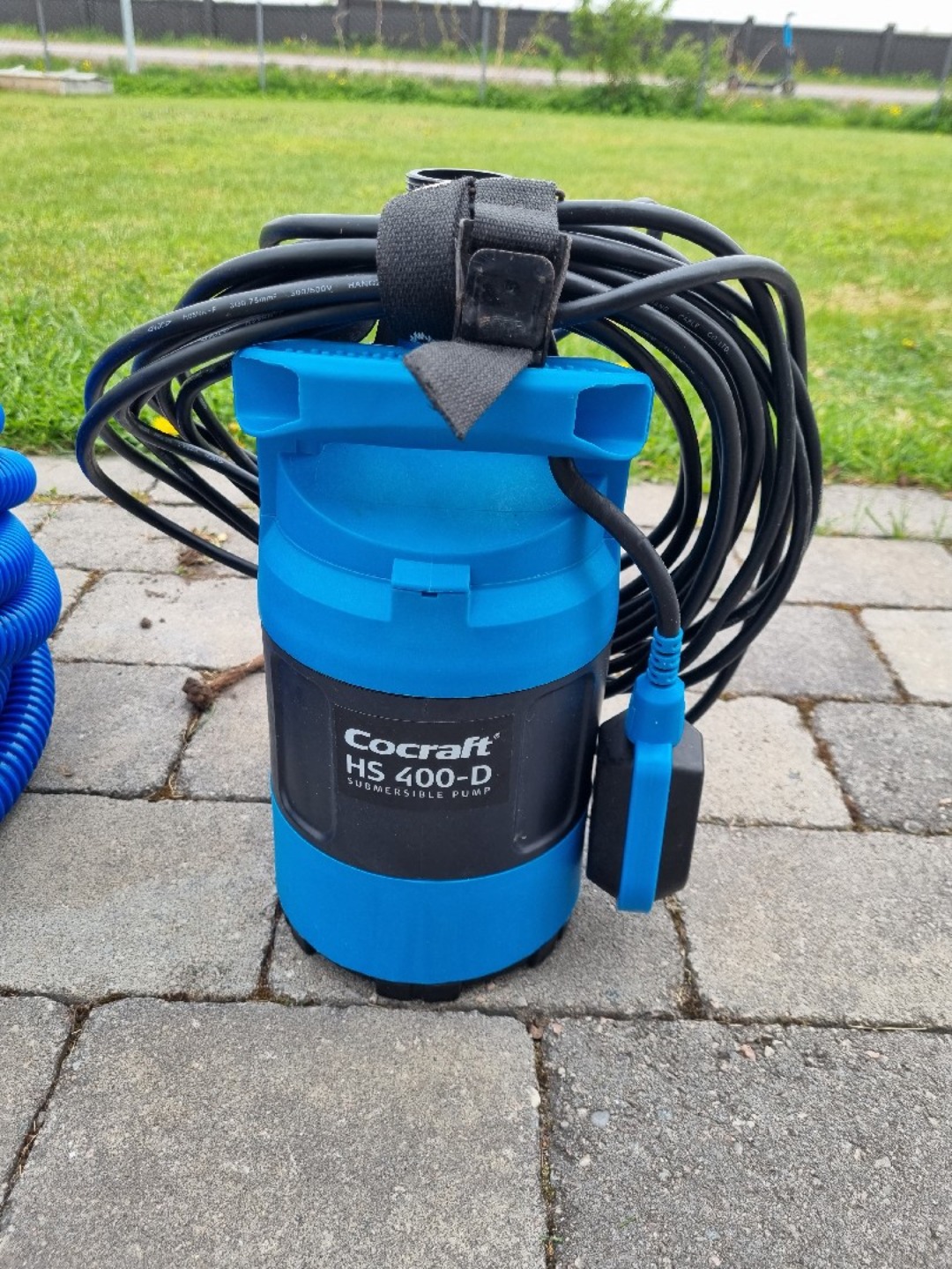 Lensepumpe m/15 armert slange 