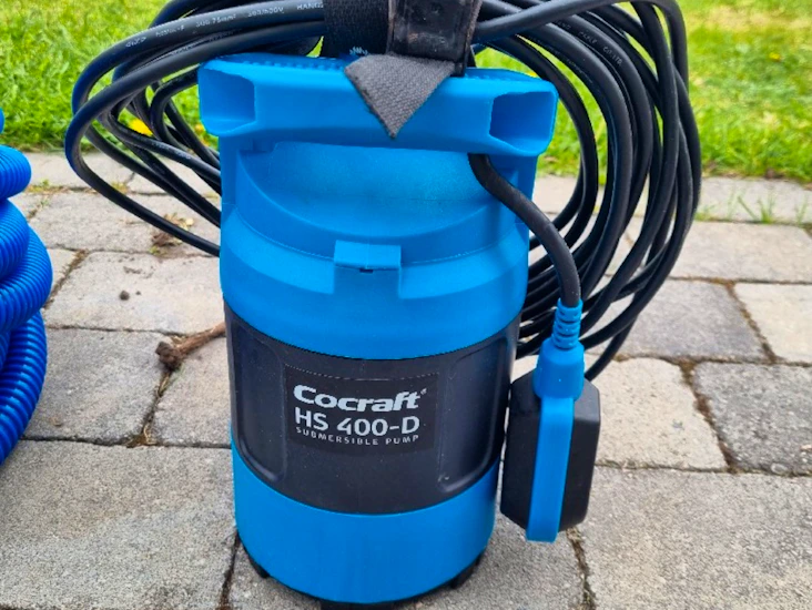 Lensepumpe m/15 armert slange