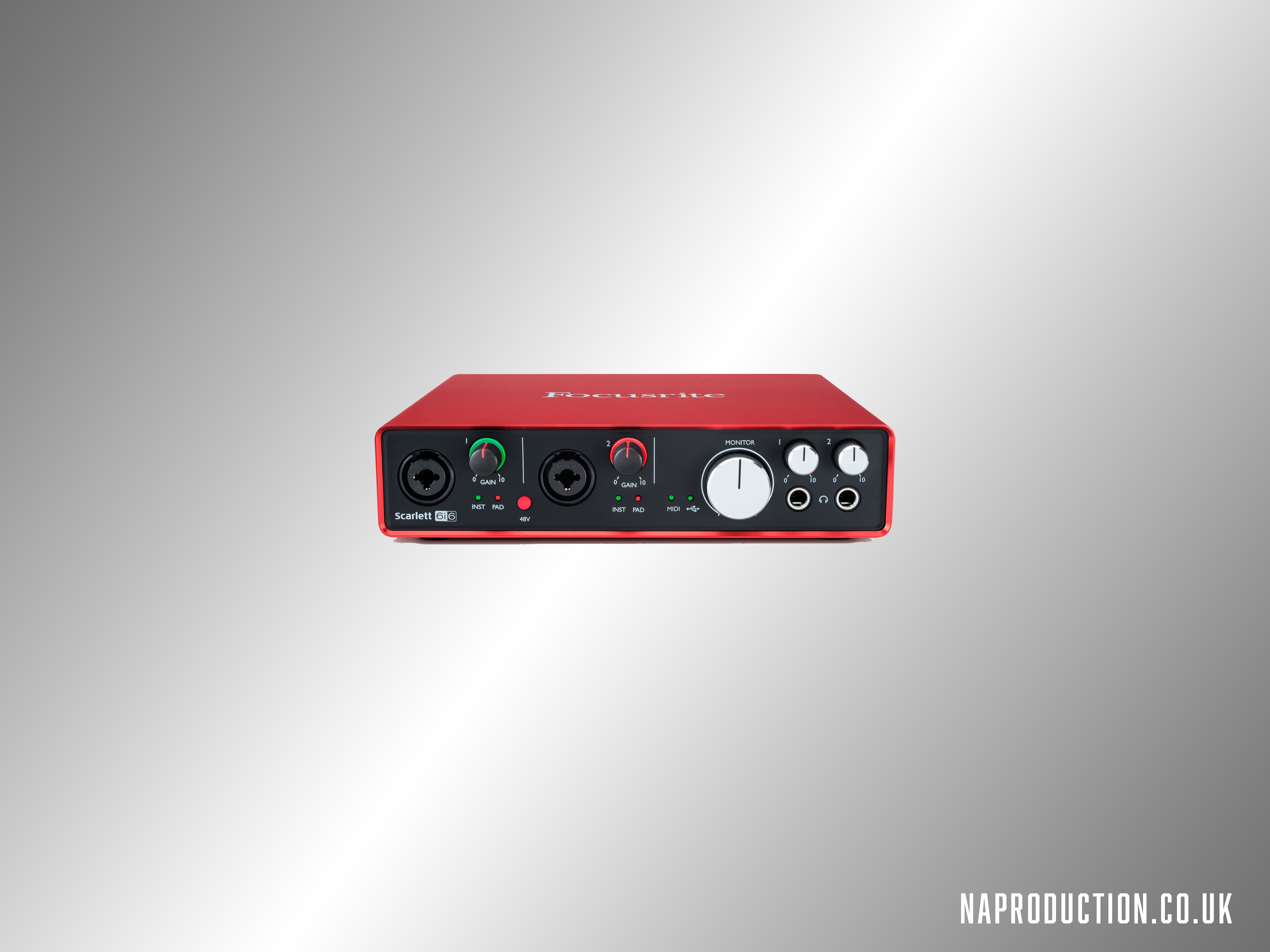 Focusrite scarlett 6i6 audio interface