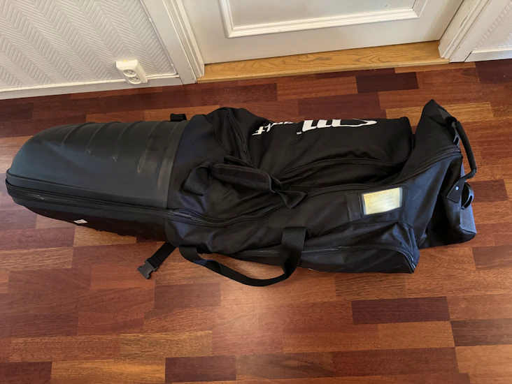 Fin golf reisebag med hard topp