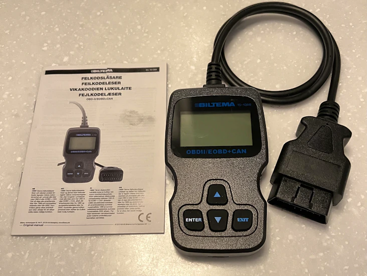 Felkodsläsare obd-ii / eobd+can