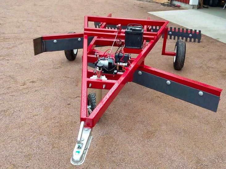 Vägsladd/vägskrapa för bil