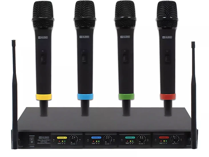 Cordless mics (4)