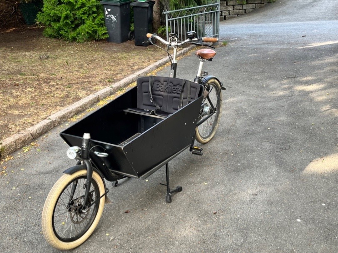 Kraftig el lastesykkel 