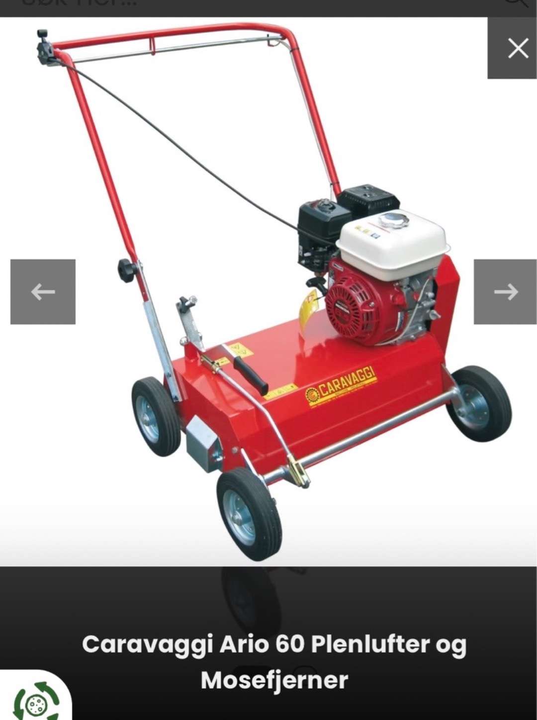 Plenlufter/vertikalskjærer