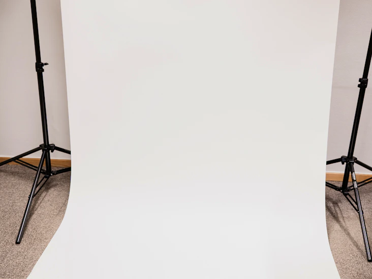 Fotobakgrunn kit - hvit