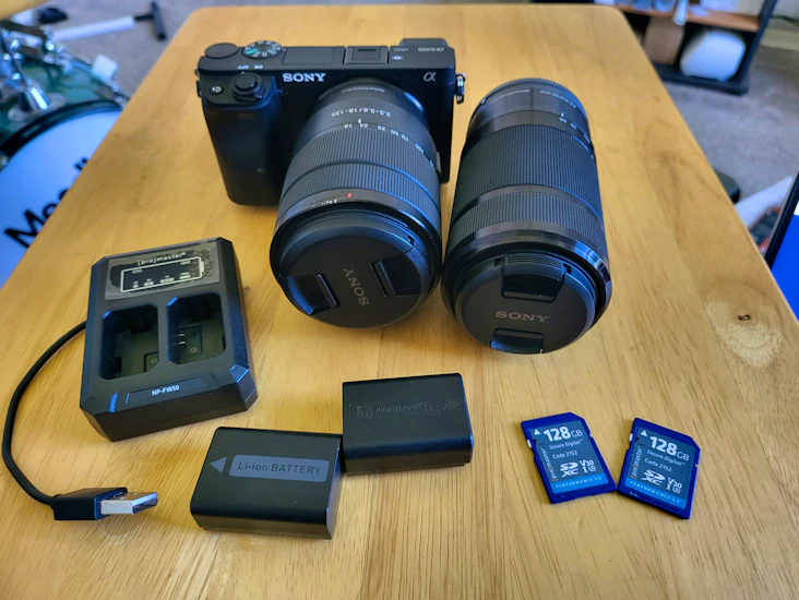 Sony a6400 content creator kit – ready to shoot