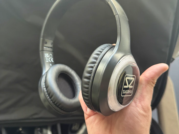Silent disco headphones (subzero)