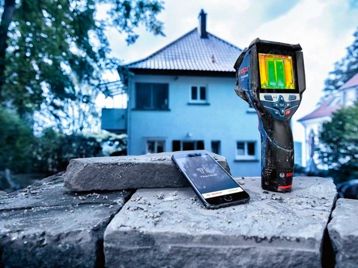 Vær forberedt til vinteren, termokamera, bosch gtc 600. toppmodellen