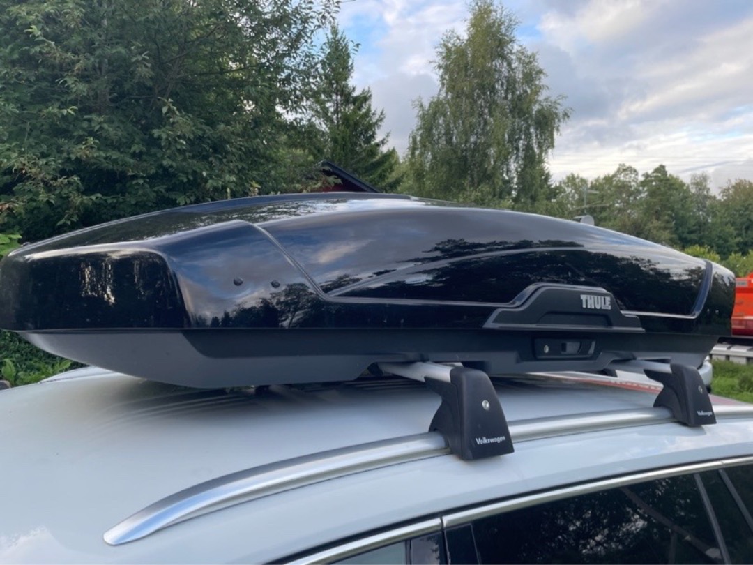Thule xt xl takbox med takräcke 