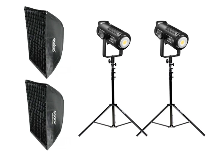 Godox kraftfulla dagsljuspaket 200 w