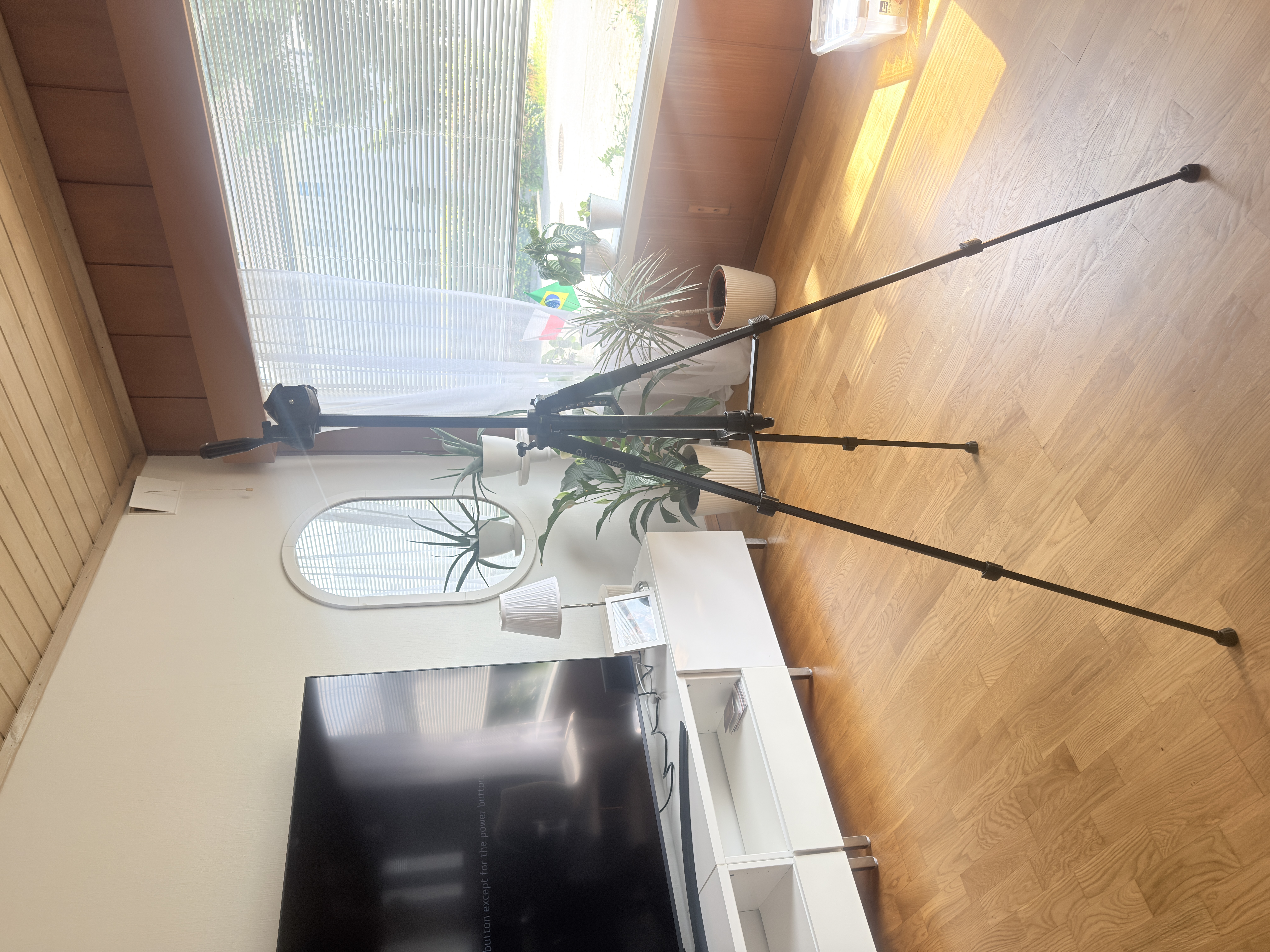 Justerbart kamerastativ 53–152 cm – stabilt og lett | kamera og actionkamera