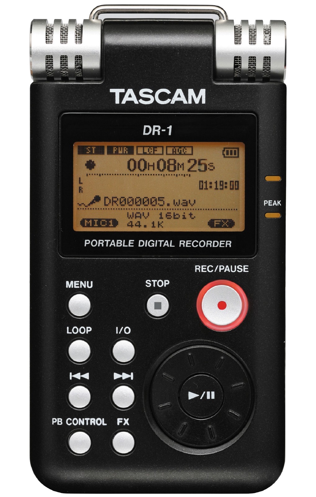 Tascam dr-1 portable recorder