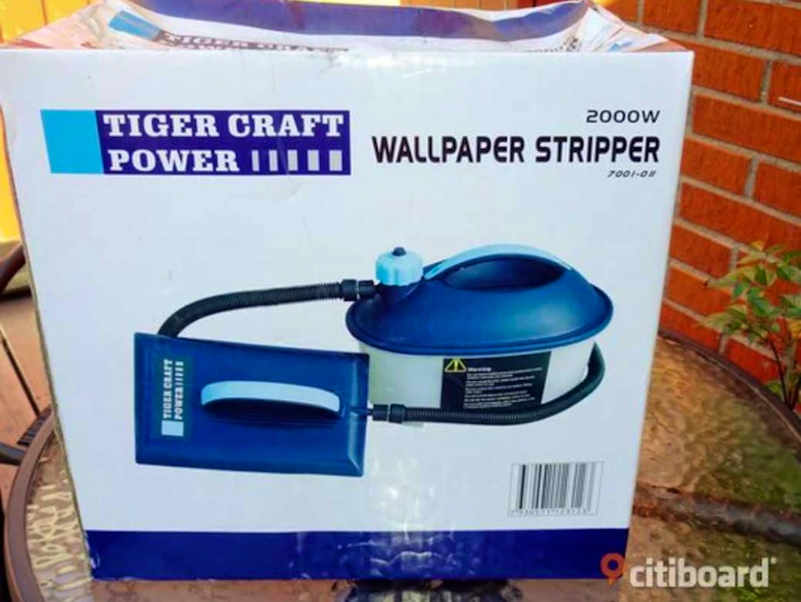 Tapetborttagning med vattenånga