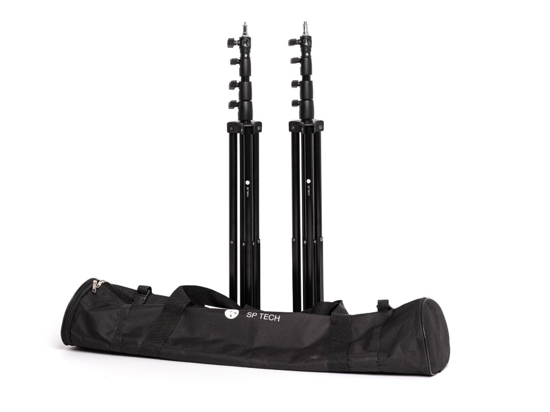 2x lysstativ / light stand
