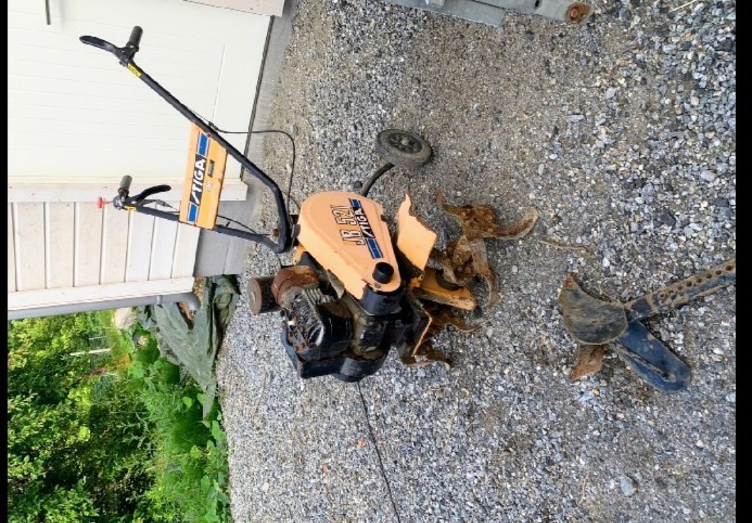 Kraftig jordfreser 5 hk- 3,7 kw