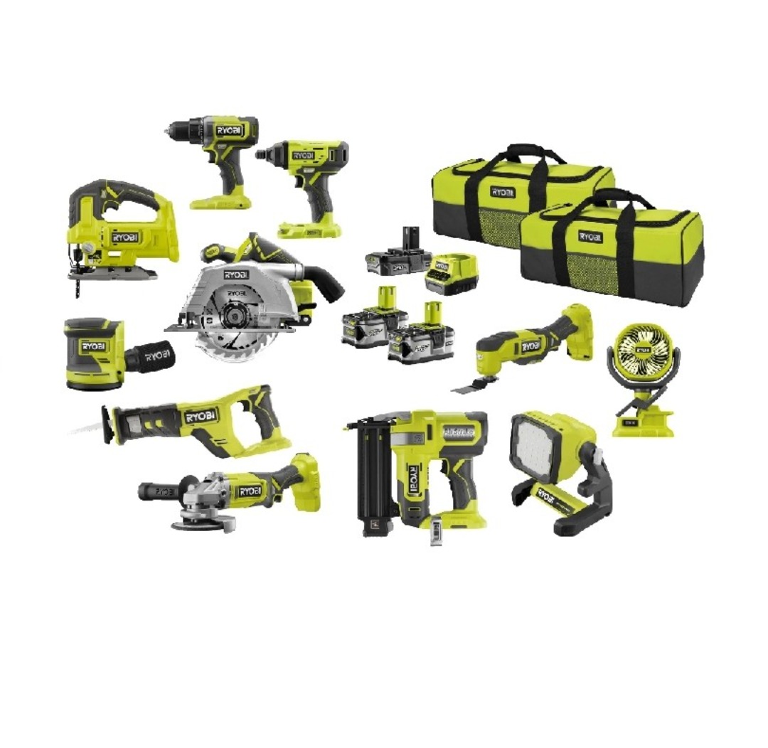 Ryobi verktygspaket 