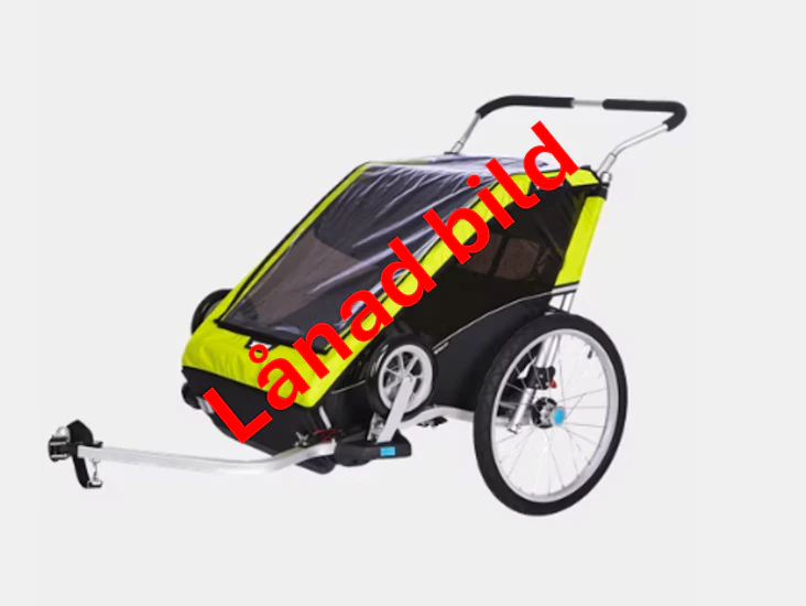 Thule cheetah 2 xt promenadhjul, löparhjul, skidkit, cykelkit - fjällpulka skidvagn