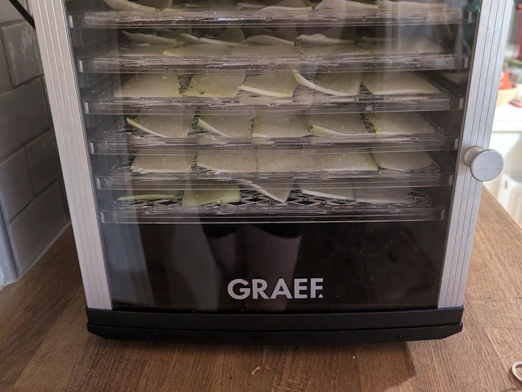 Frukt/svamptork graef