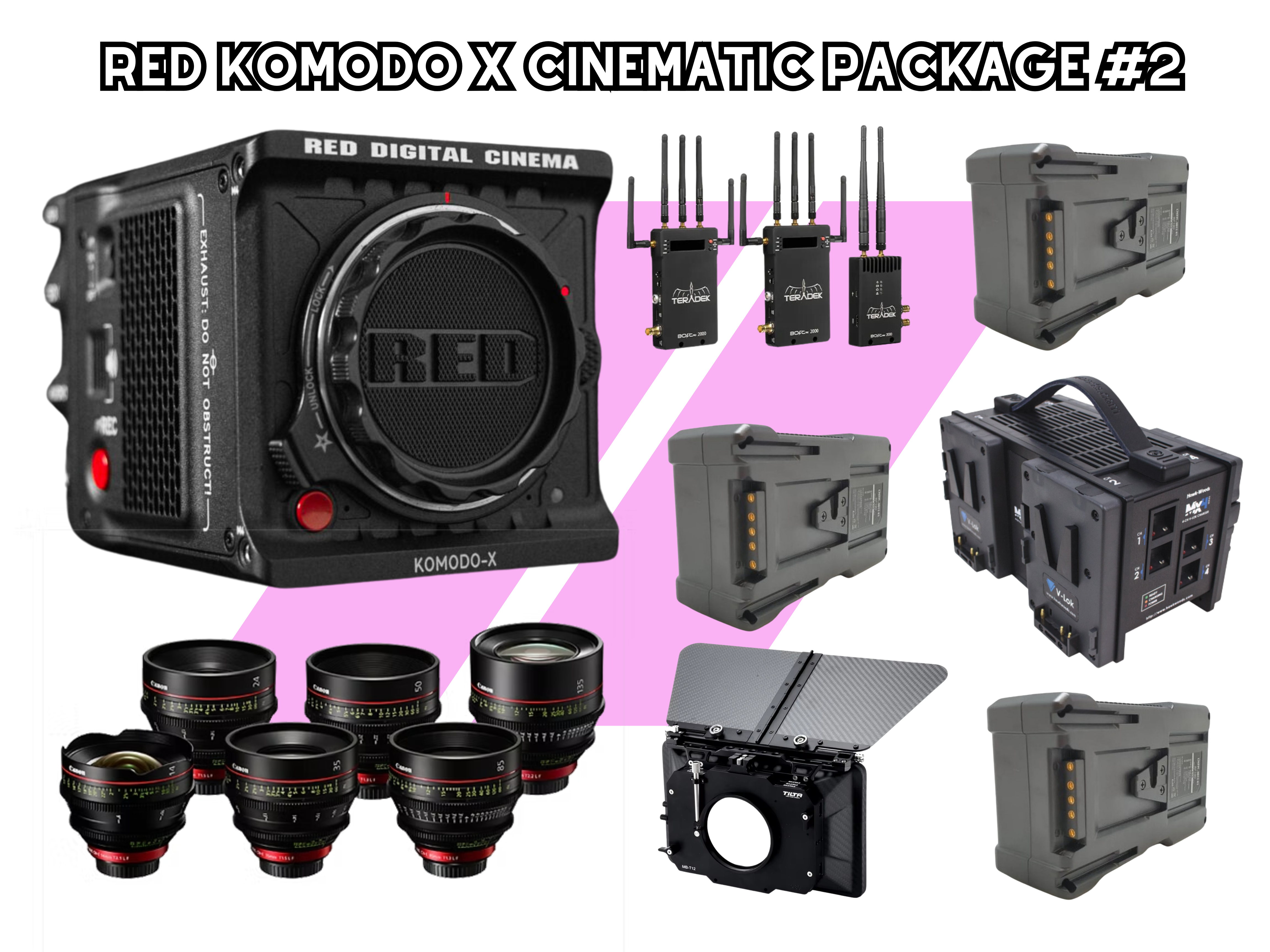 red komodo x cinematic package #2