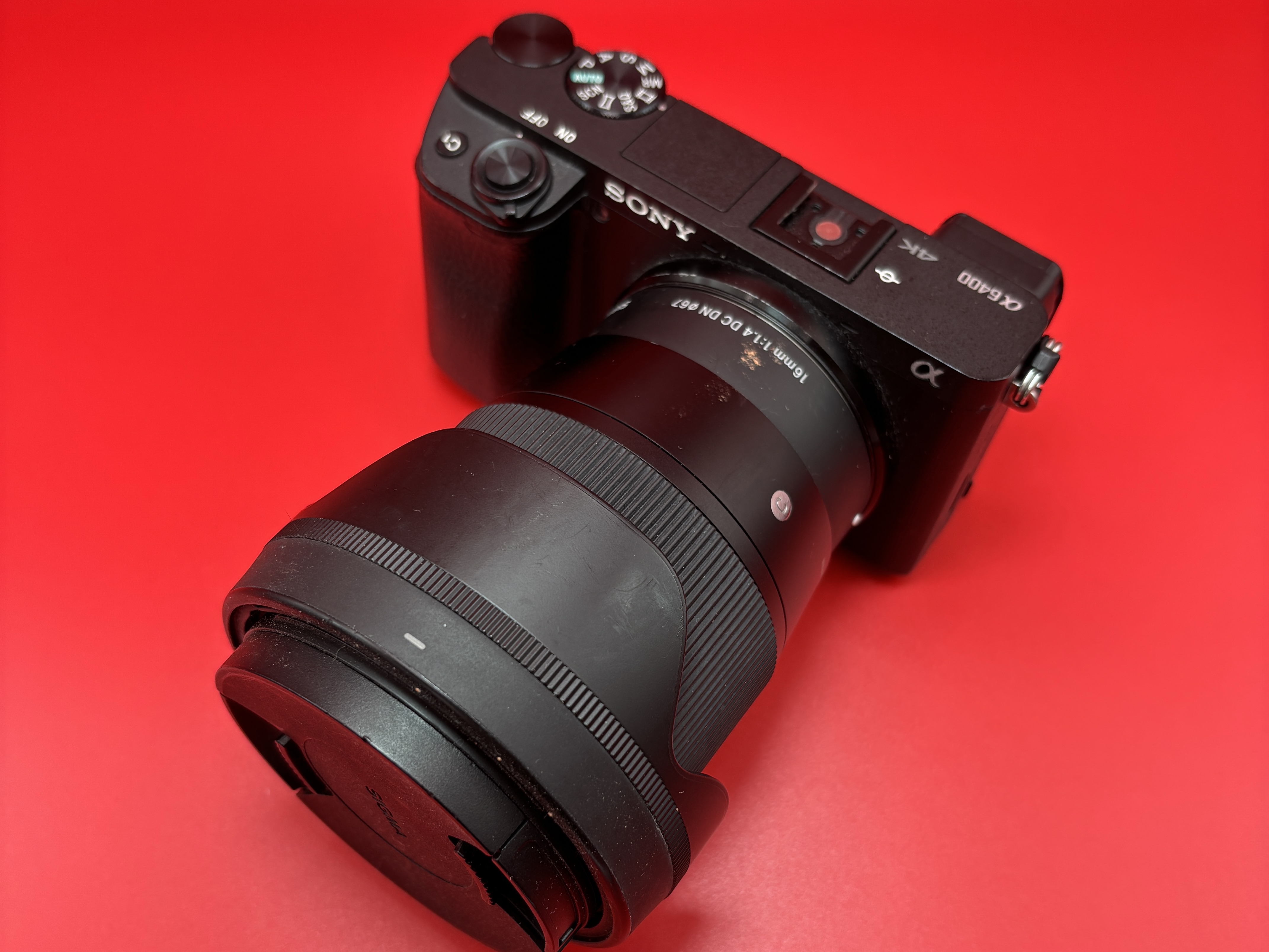 Sony a6400 + sigma 16mm f1.4