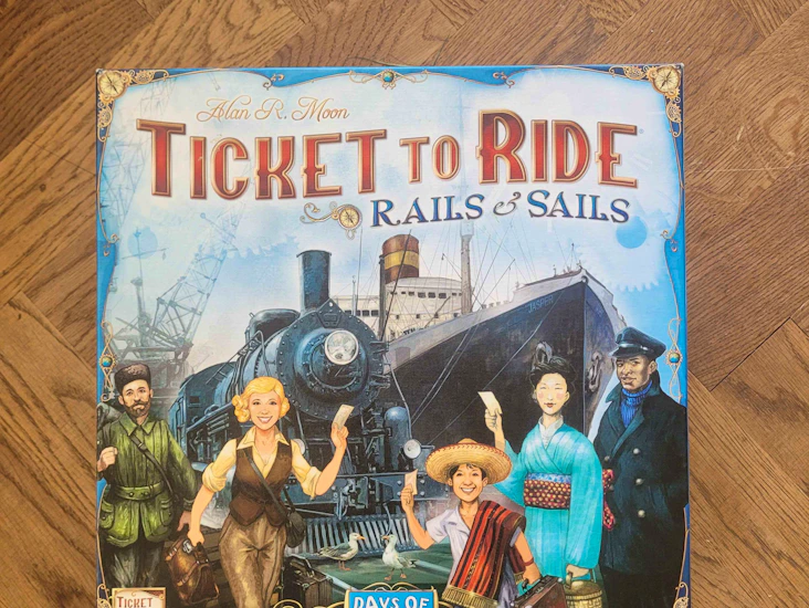 Ticket to ride: rails and sails (brädspel)