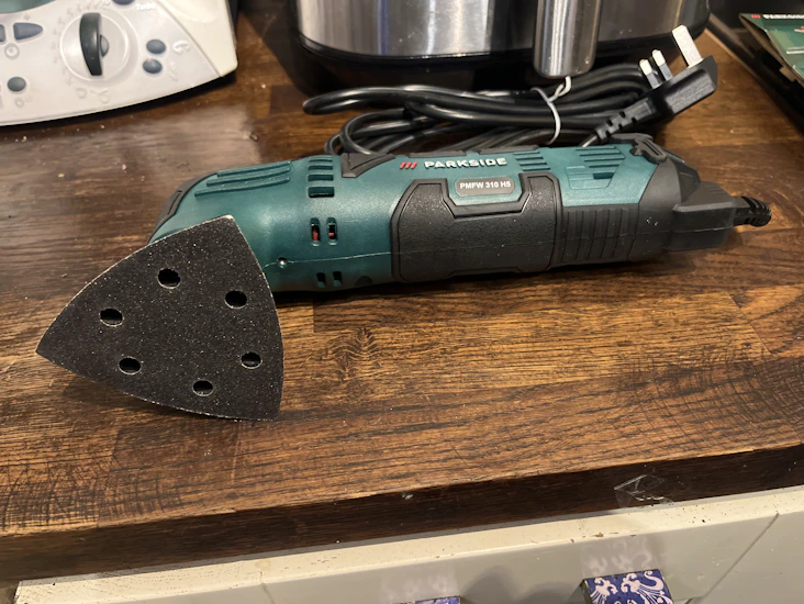 Saw & corner sander cordless multi cutter