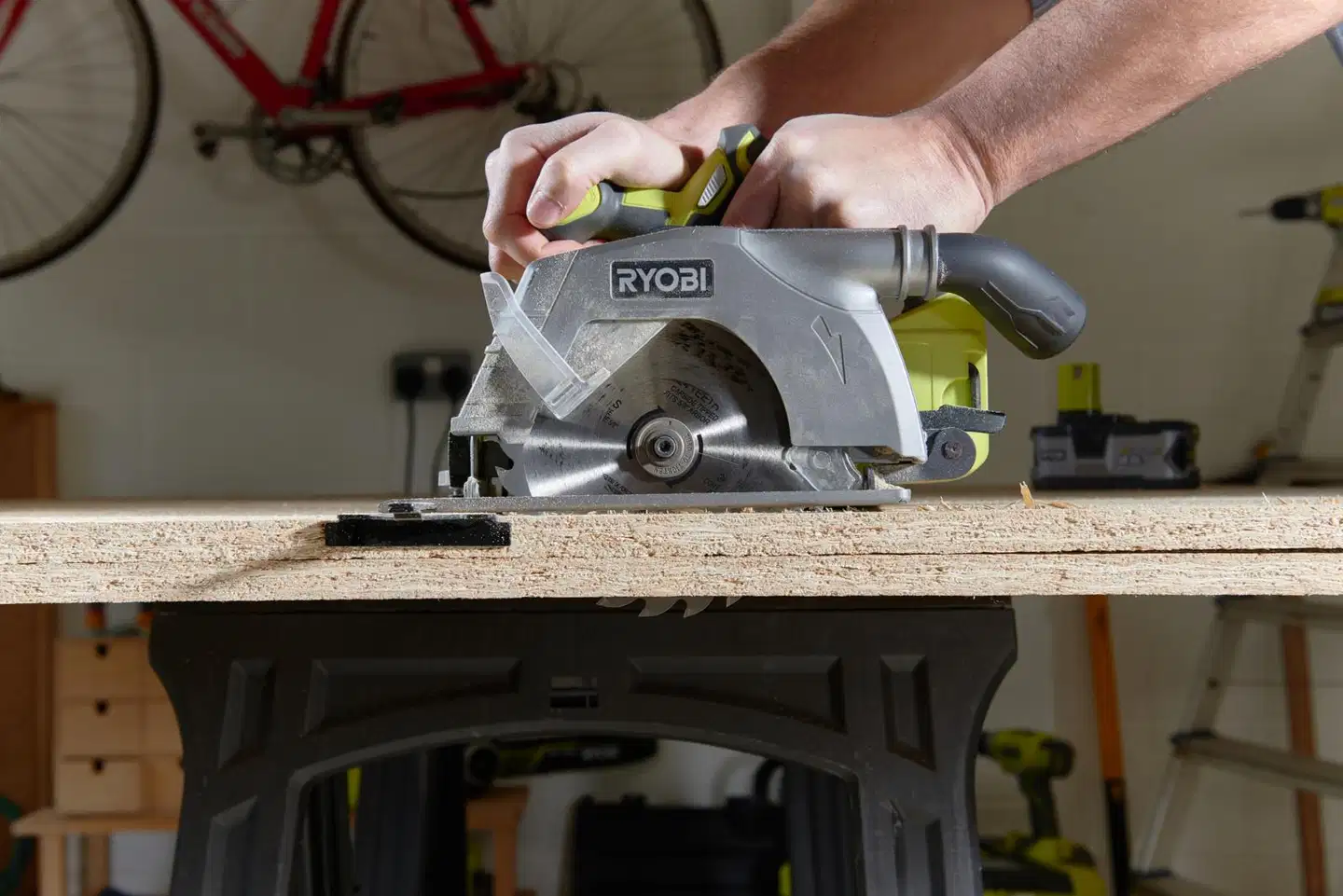 Sirkelsag ryobi one+ 18 v ø165 mm