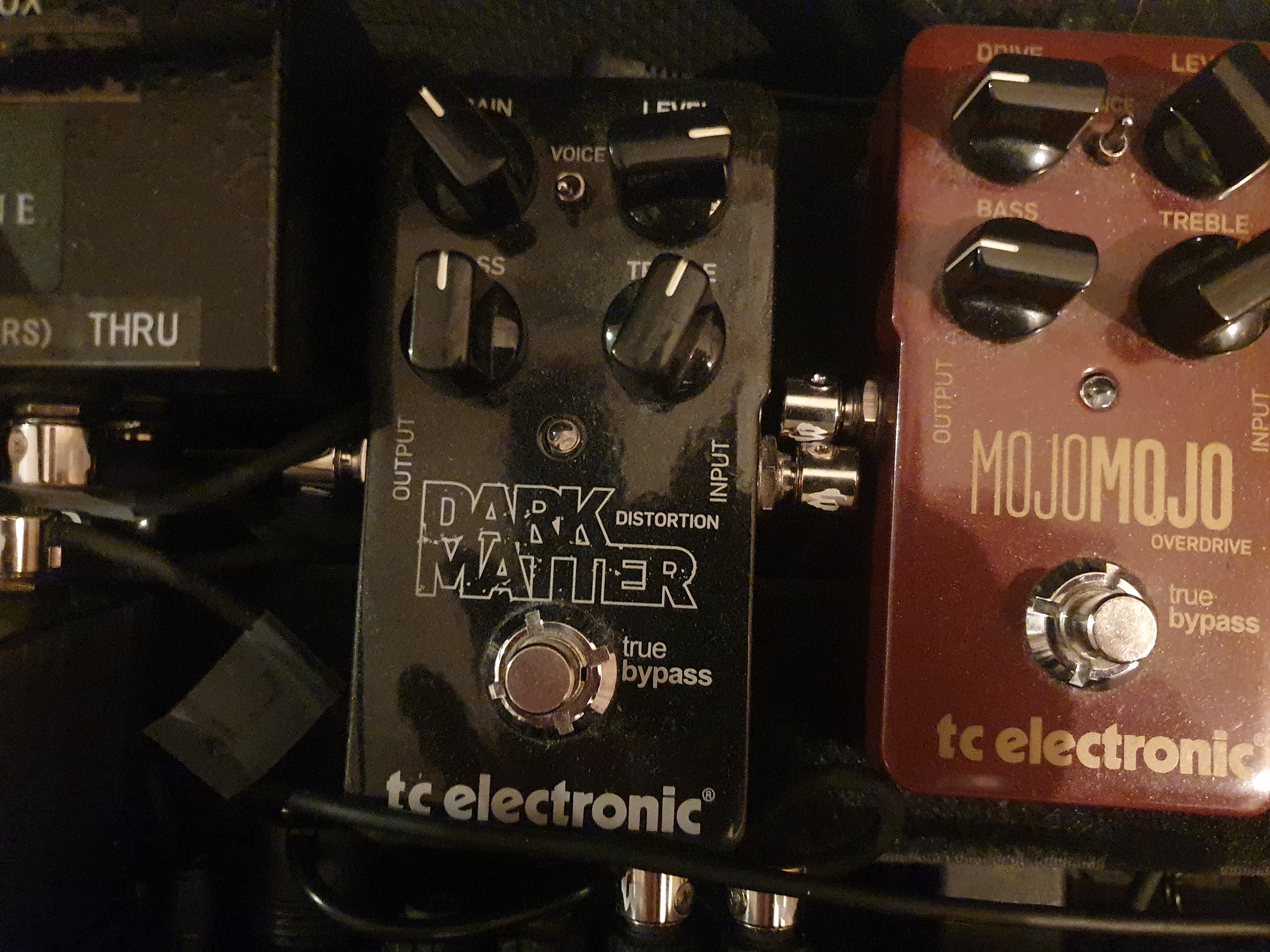 Tc electronic dark matter distortion