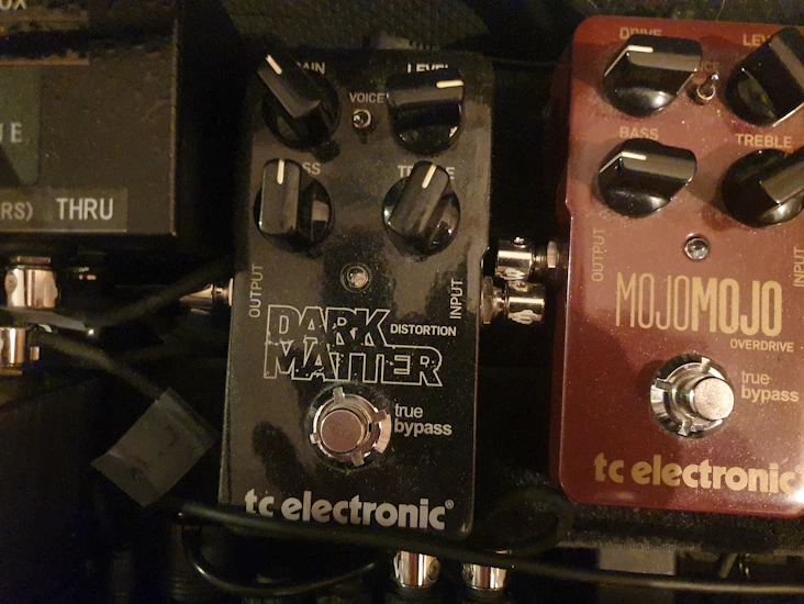 Tc electronic dark matter distortion