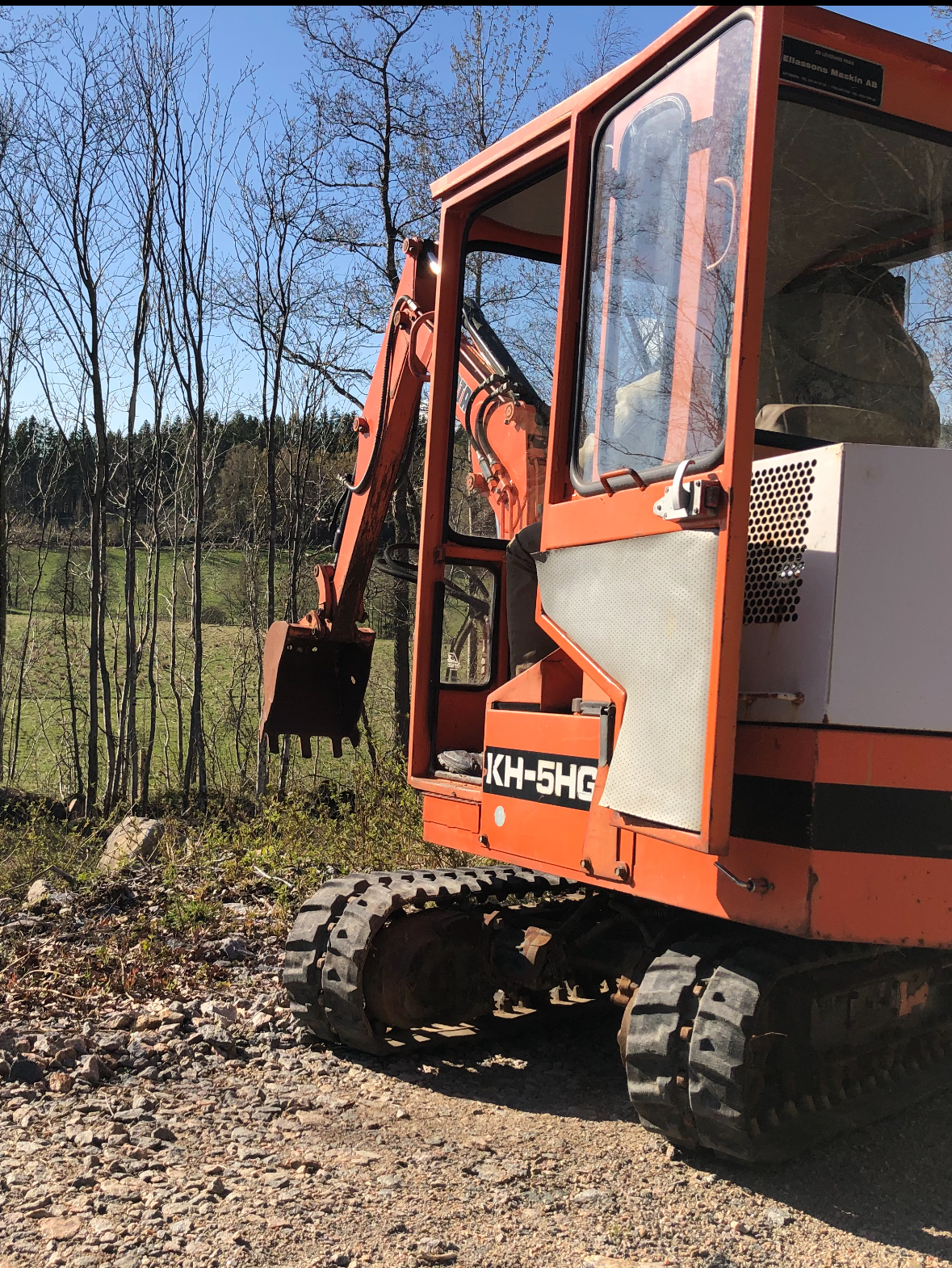 Minigrävare 1,5 ton