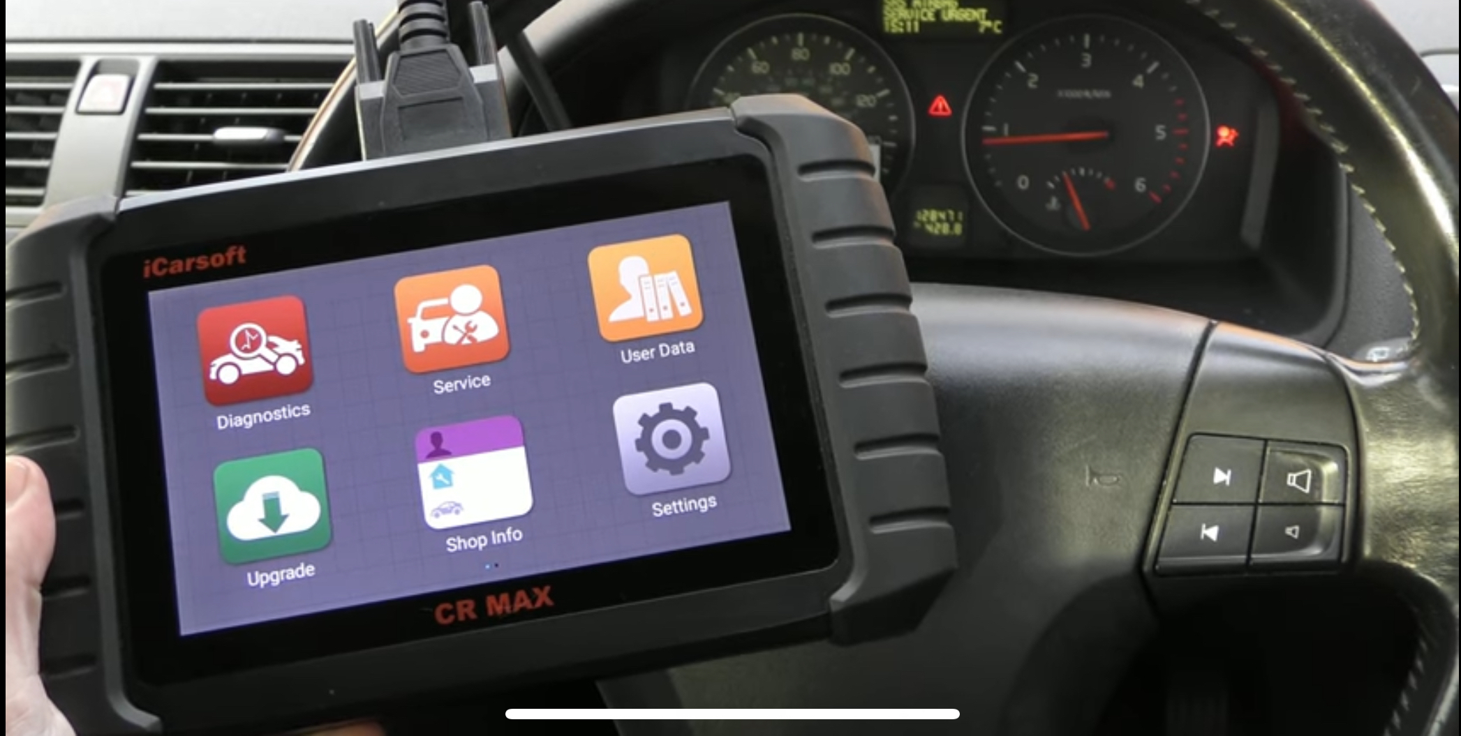 Icarsoft cr max felkodsläsare 