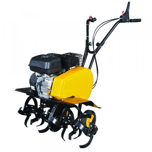 Bensindriven jordfräs 6,5 hk | 196 cc | justerbar arbetsbredd 310–760 mm