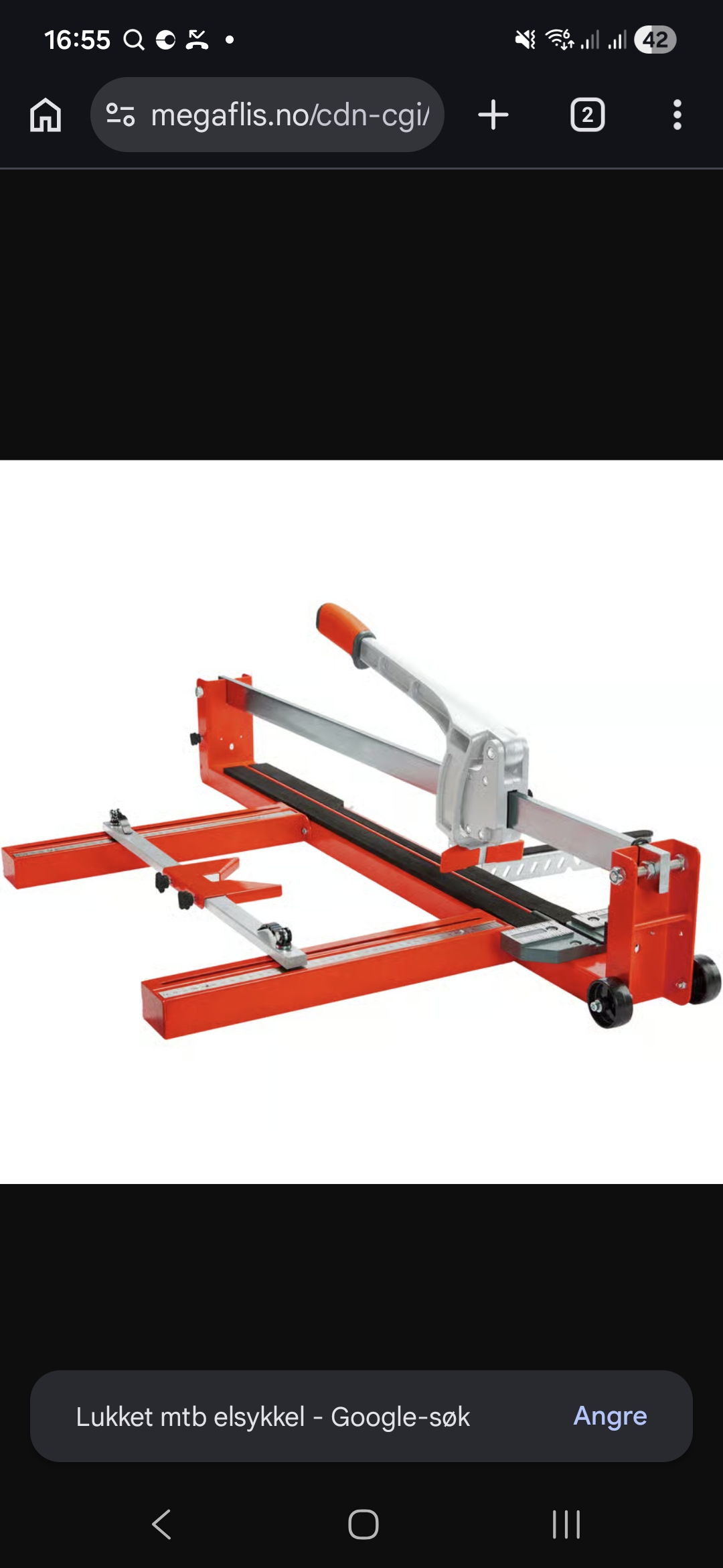 Mjølner fliskutter 120cm