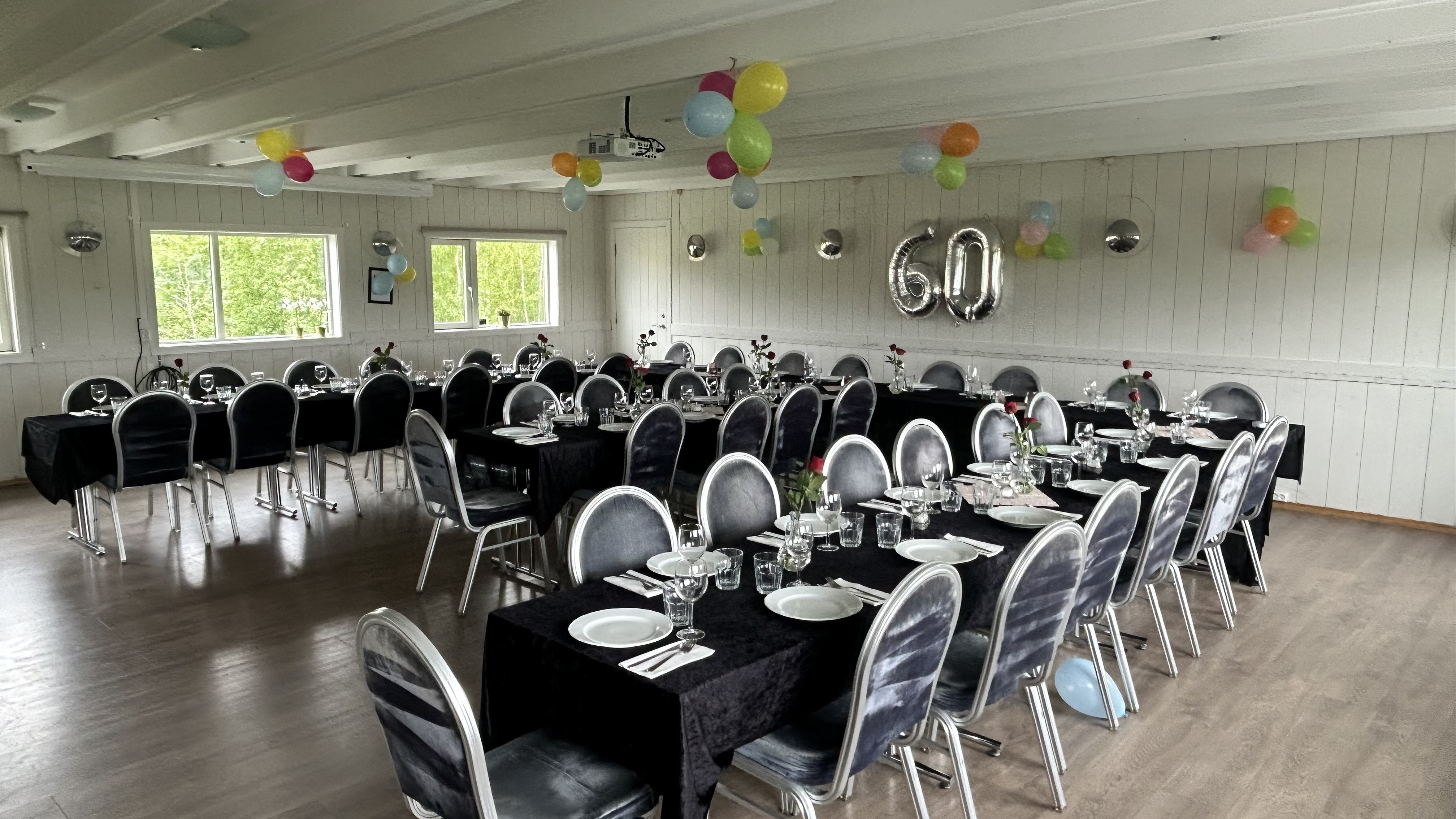 Svarte fløyelsduker