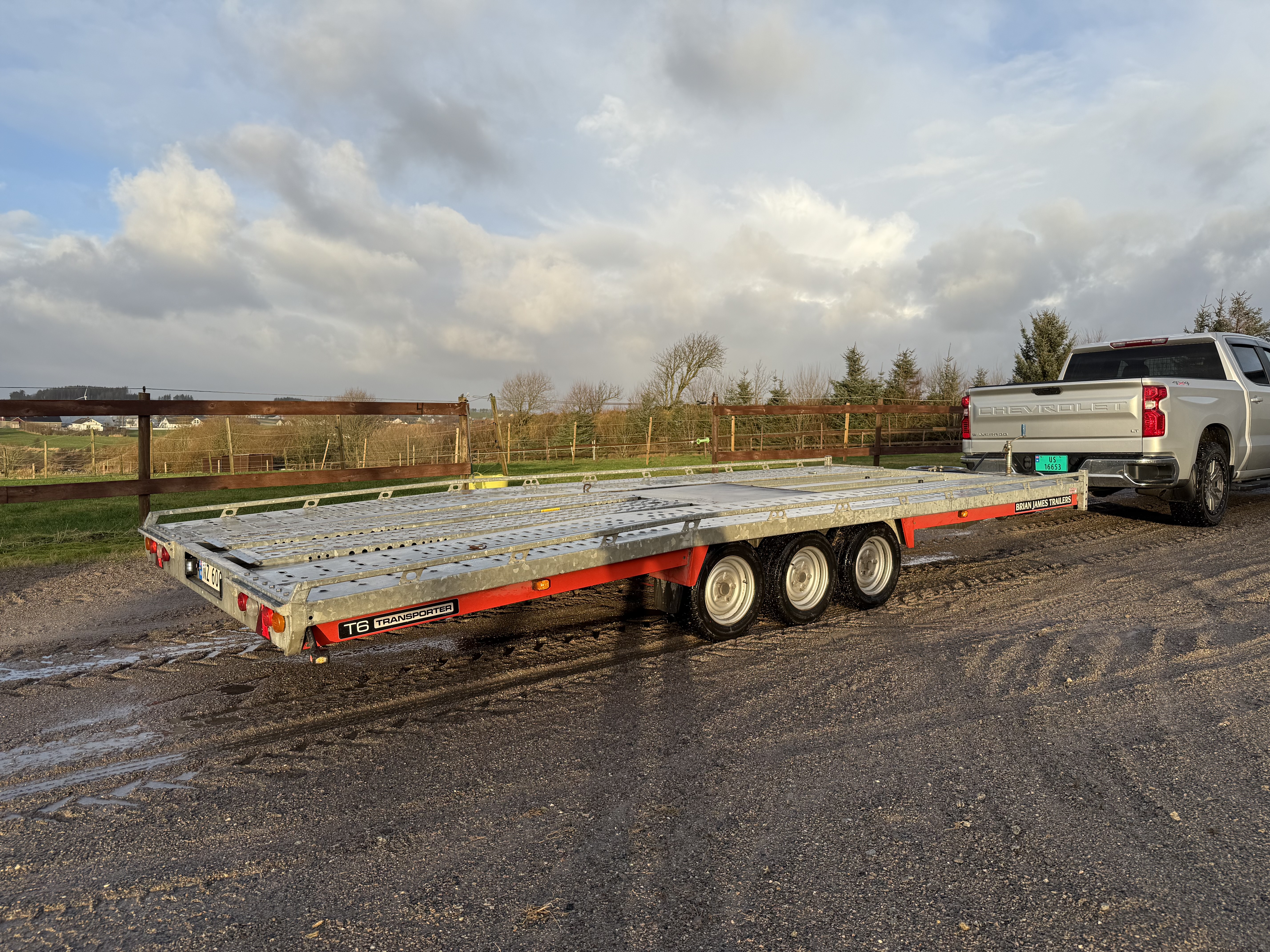 Brian james biltransporthenger 3.500kg!