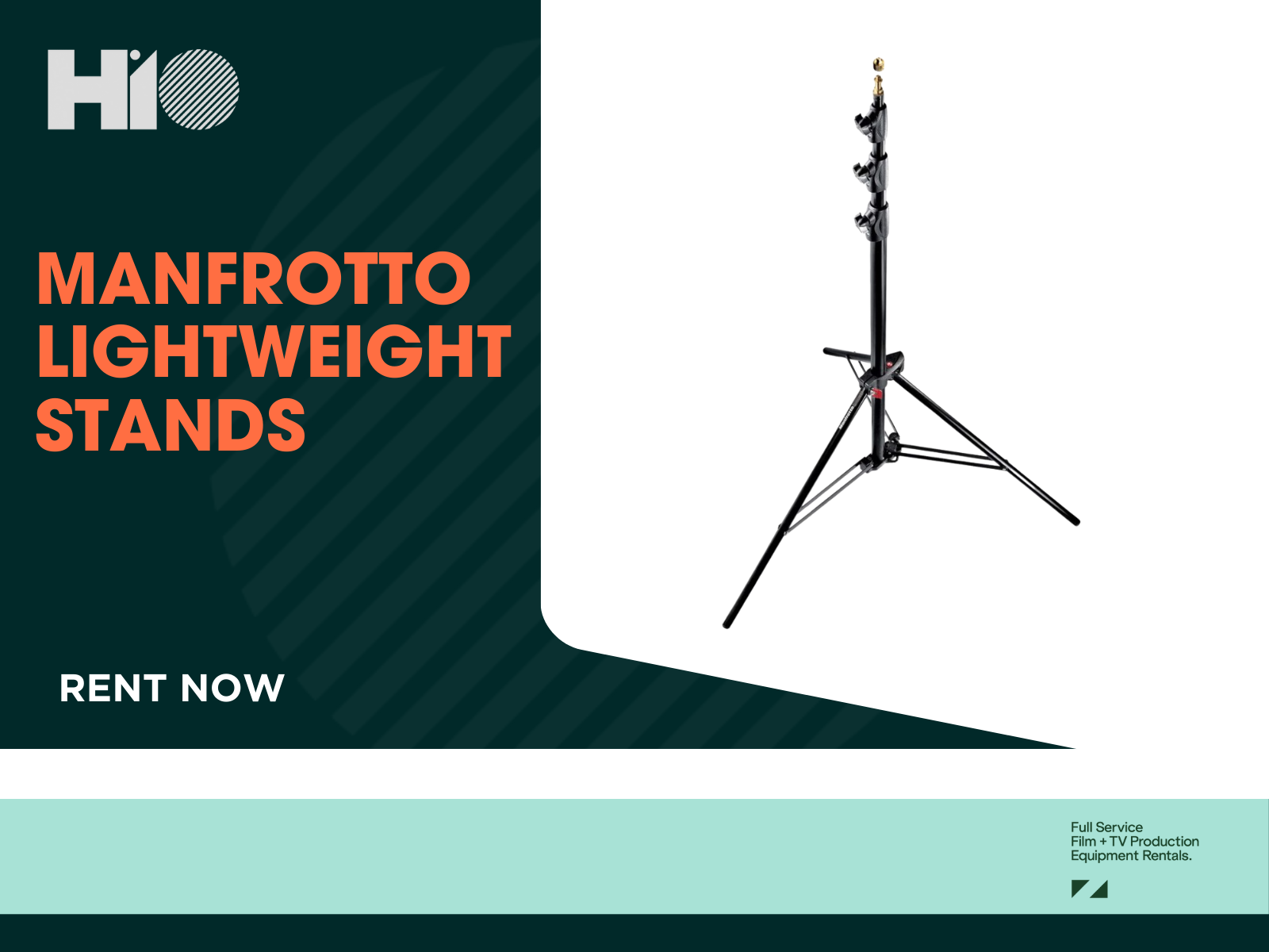 Manfrotto lightweight stands