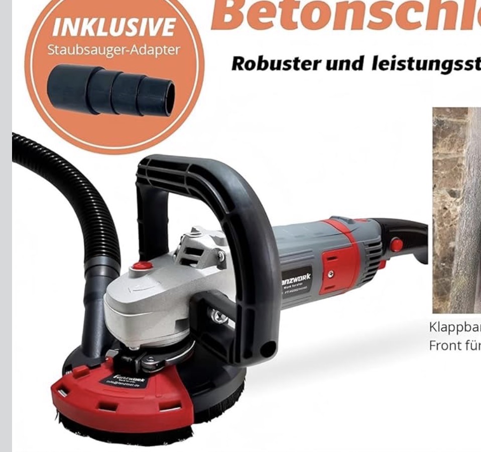 Betongslip maskin 