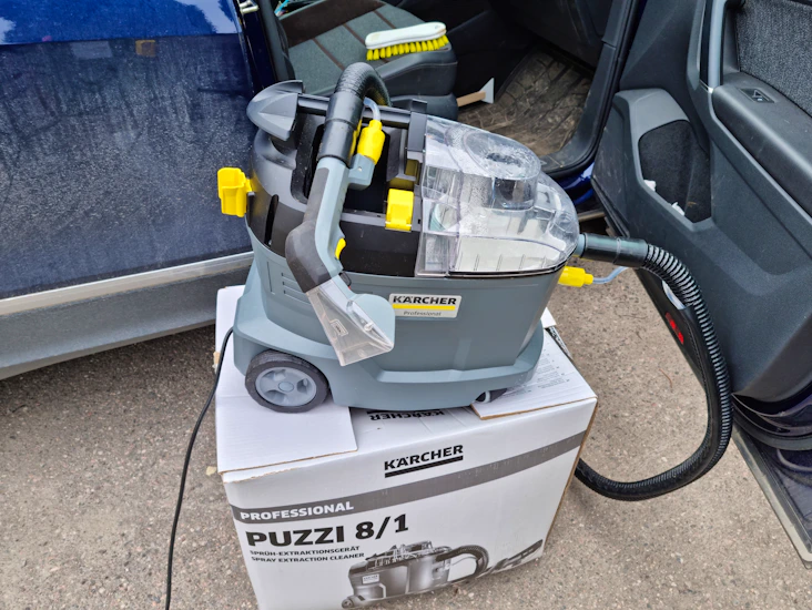 Tekstiilipesuri / painehuuhtelukone kärcher puzzi 8/1