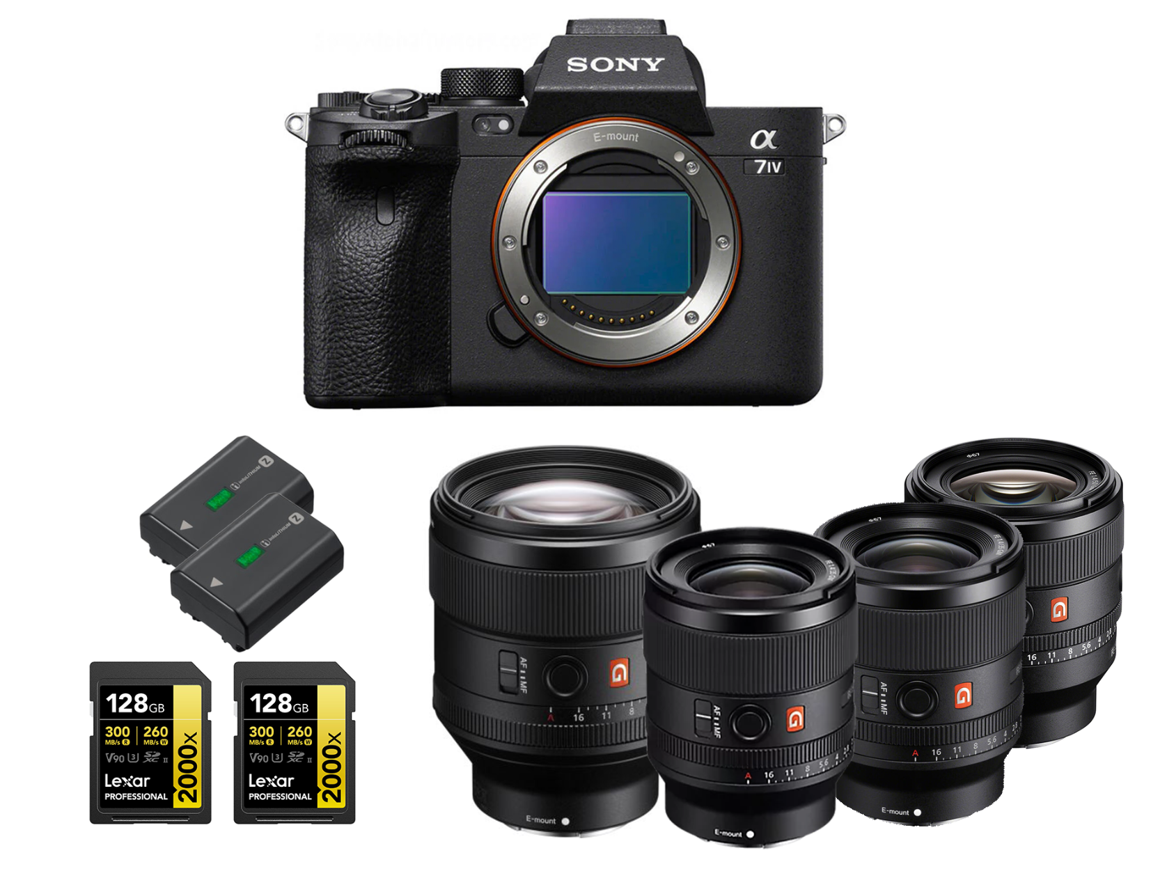 Sony a7iv + g master kit