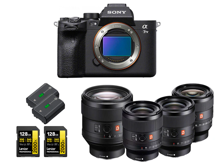 Sony a7iv + g master kit