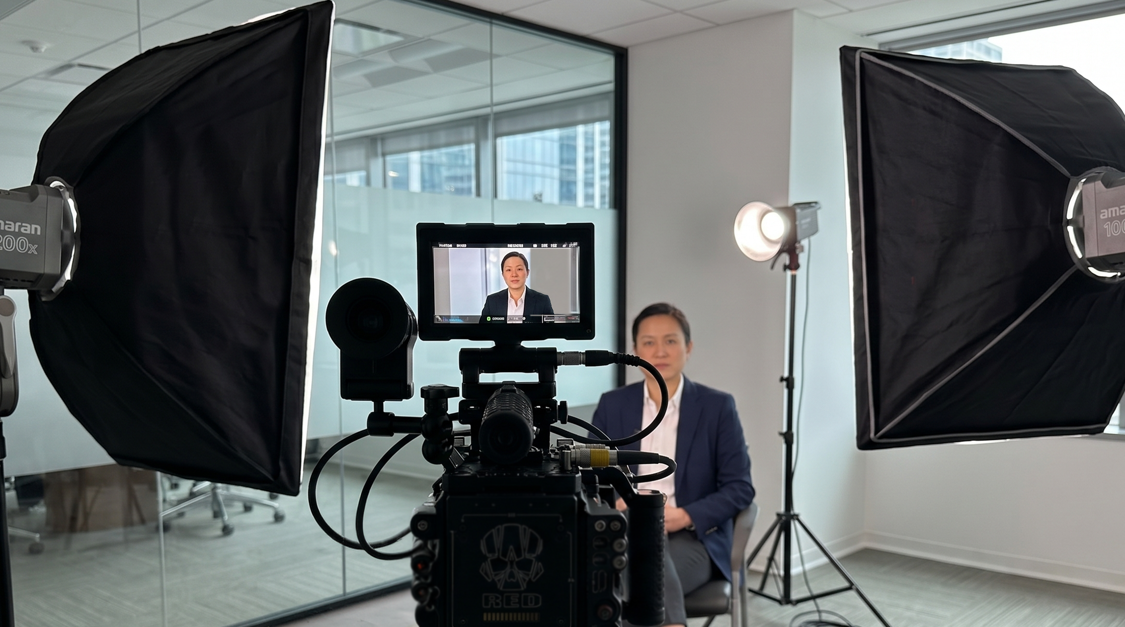 Large lighting kit, 6 sources inc. flexible led mat & rgb accents (like aputure